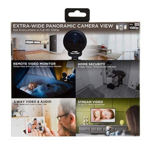 Bocina Y Camara Full Hd Altec Lansing Wifi Google Assistant