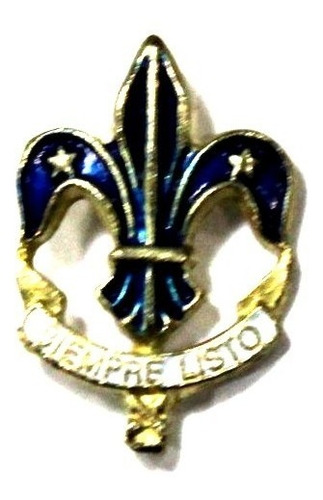 Pin Scout 2.2cm Flor De Lis Boy Scouts Escultismo Explorador