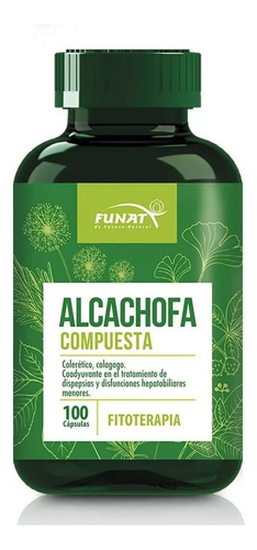 Alcachofa Compuesta  - Funat - 100 Capsulas