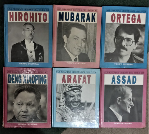 Los Grandes Líderes Del Siglo Xx - Tiempo Cultural 17 Libros (Usado)