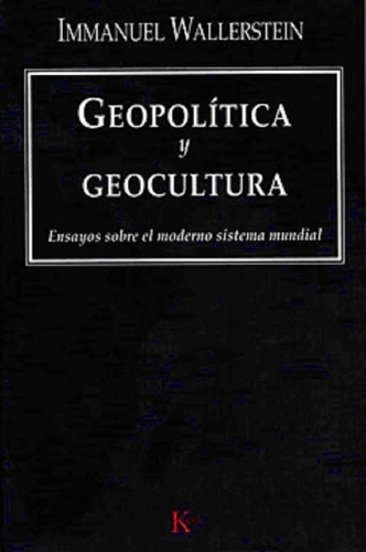 Geopolitica Y Geocultura