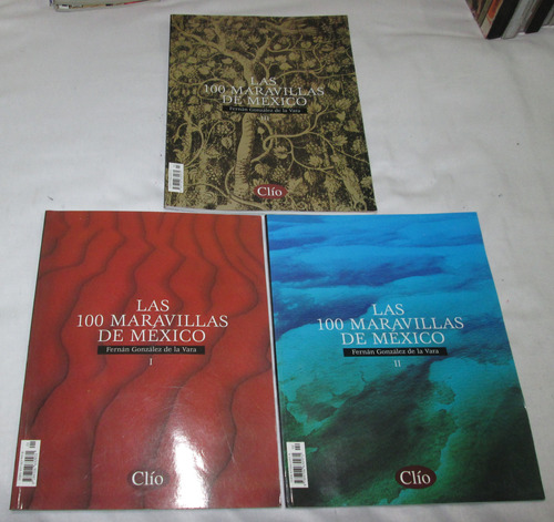 Lote De 3 Revistas Clio. Las 100 Maravillas De Mexico