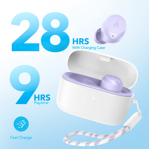 Audífonos True Wireless Soundcore A20i Bluetooth 5.3 Púrpu