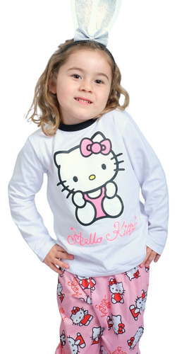 Pijama M/larga Estampa Brilla En La Oscuridad