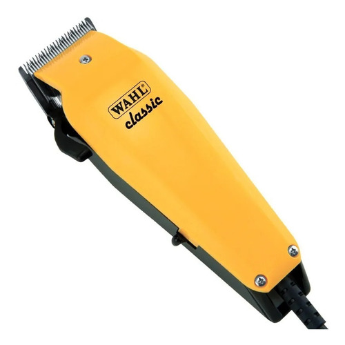 Cortadora de pelo Wahl Professional Classic amarilla 220V