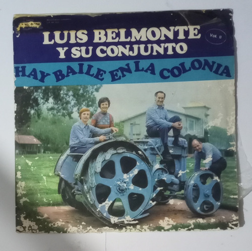 Vinilo Luis Belmonte Hay Baile En La Colonia