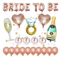 Comprar Kit Decoración Globos Metalicos Globos Latex Para Fiesta