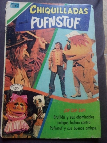 Pufnstuf En Comic Chiquilladas No.306 Tamaño Grande Año-1971