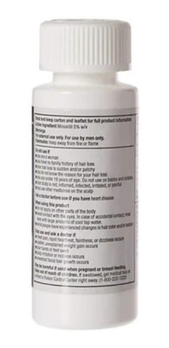 Imagen 2 de 3 de Minoxidil Kirkland 5% Solución Tópica 3 Meses De Tratamiento