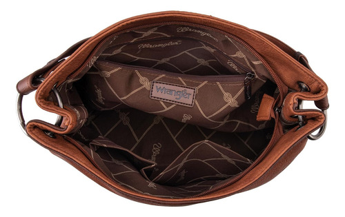 Bolso Montana Wrangler Hobo, Con Correa De Recambio, Marrón