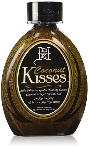 Ed Hardy Coco Besos De Oro Loción De Bronceado, 13,5 Oz