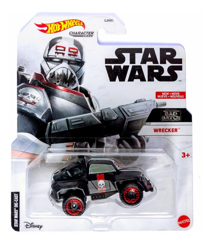 Wrecker Star Wars The Bad Batch Hot Wheels Character Cars