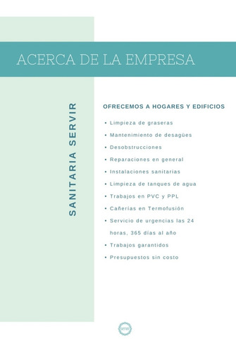 Imagen 3 de 5 de Sanitario Plomero Limpieza De Graseras