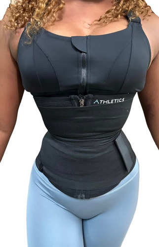 Faja Athletics Con Cinta Moldeadora Reloj De Arena Reductora