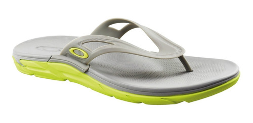 Chinelo Oakley Rest 2 Light Grey Original 