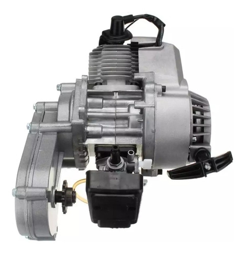 Imagen 2 de 3 de Motor 49cc 2t Completo Incluye Carburador Y Caja Reductora