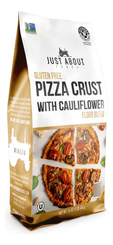 Just About Foods Pizza Crust With Cauliflower Gf 454 G