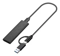 Comprar Cofre Case Disco Ssd M.2 Dual Nvme Y Ngff A Usb 3.0 Aluminio