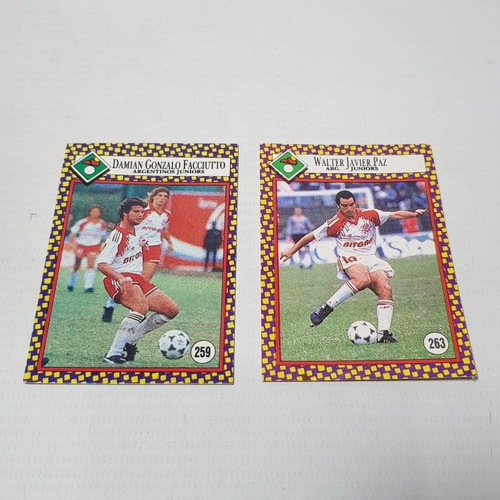 Imagen 4 de 7 de Antiguas Figuritas Futbolmania Argentinos Juniors Mag 57575