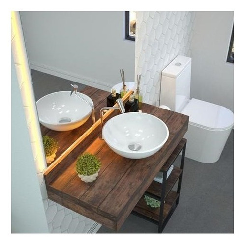 Imagem 4 de 4 de Cuba Canoa Oval 40x30cm Sobrepor Lavabo Banheiro Cores