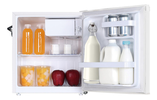 Enfriador Retro Blanco 1.6 Pies Cúbicos Mini Refrigerador