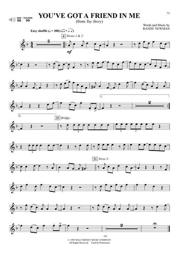 Top Hits From Tv, Movies & Musicals For Clarinet: Instrument