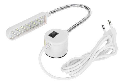 Máquina De Coser Led, 20 Luces, Cuello De Cisne, Ahorro De E