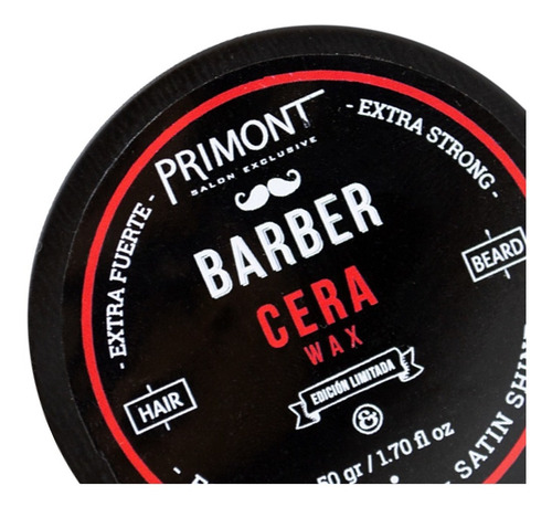 Primont Barber Cera Capilar Efecto Brillo Pelo 50ml Local