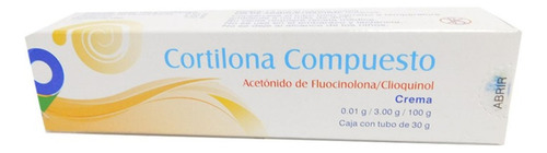 Cortilona Compuesta Fluocinolona Clioquinol Offenbach 30gr Fragancia Sin Fragancia Sin Fragancia