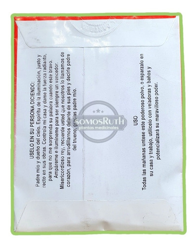 Polvo Shango Protección Y Ofrenda