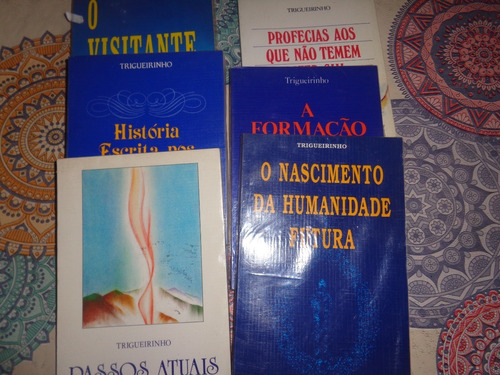 Lote De 6 Libros En Portugues -trigueirinho