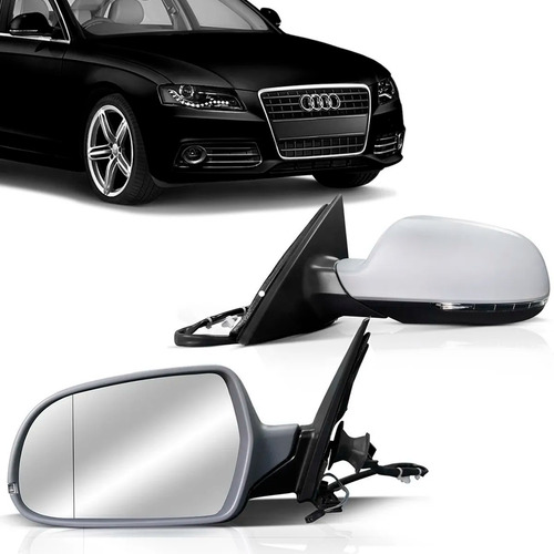 Par Retrovisor Retrátil Audi A4 2009 2010 2011 2012 Térmico