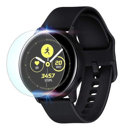 3 Micas De Tpu Flexible Premiuum Para Galaxy Watch Active