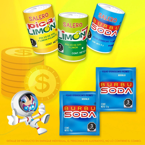 Imagen 5 de 7 de Combo Negocio Anáhuac: Chipileta, Limón 7 , Burbusoda Y Más.
