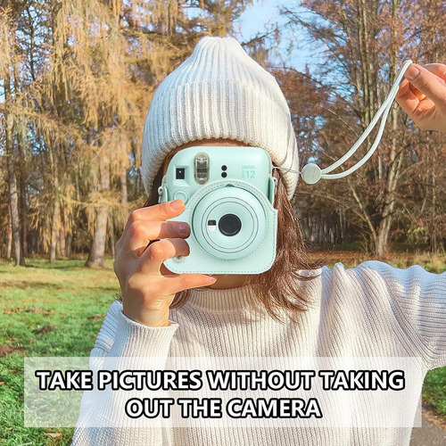 Para Funda De Camara Wogozan , Para Instax Mini 12, Verde