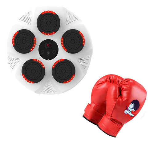 Máquina De Guantes De Boxeo Para Niños Wall Target Music W,