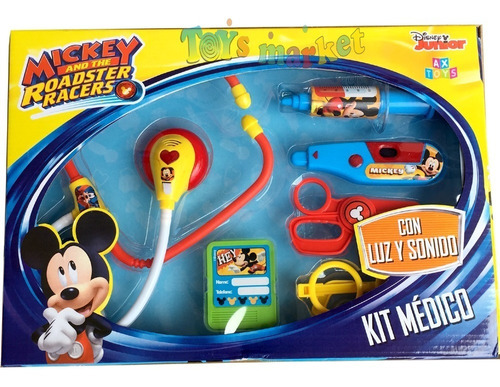 Mickey Doctor Set Con Luz Y Sonidos Original De Disney