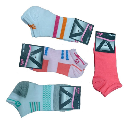 Soquete Infantil Junior Niñas Antartida Sport Algodón 7400