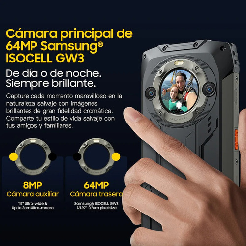 Teléfono Celular Blackview Bv9300 Pro 24 Gb 256 Gb Rom, Resistente Al Agua, Color Verde (Usado)