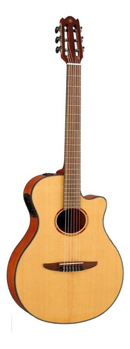 Guitarra Yamaha Electroacustica Cuerdas Nylon Ntx1nt Msi Color Marrón claro Material del diapasón Nato Orientación de la mano Diestro