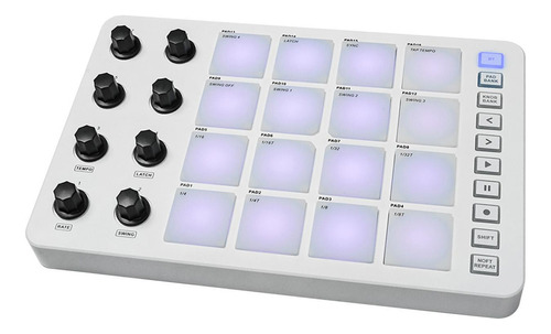 Pad Controlador Midi, Teclado Midi Pad Beat Maker Machine