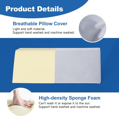 Almohada De Cuña De Posicionamiento, Conexión Lateral Para