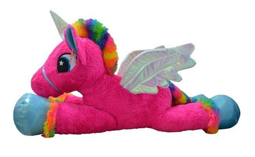 Peluche Unicornio Acostado 105 Cm. Original Phi Phi Toys