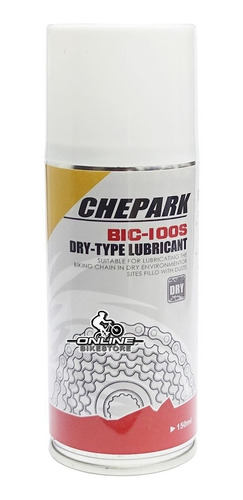 Lubricante Cadena Bicicleta Chepark Dry Seco 150ml