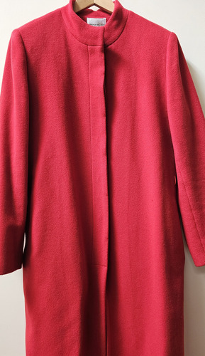 Tapado Marga Delfino Para Mujer - Abrigo Elegante (Usado)