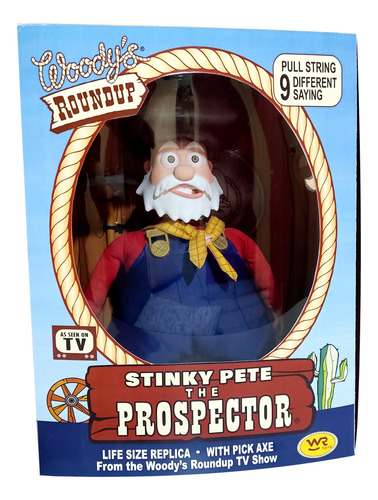 Toy Story Oloroso Pit Stinky Pete Custom Tamaño Real