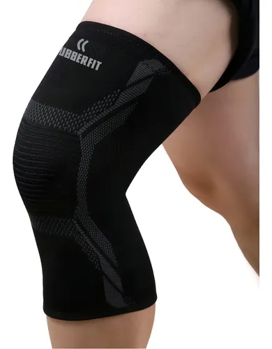 comprar Joelheira De Compressão Premium Esporte Corrida Academia Cor Preto Tamanho M