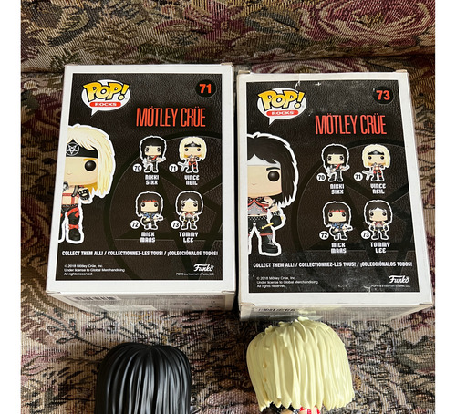 Funko Pop Motley Crüe Vince Neil