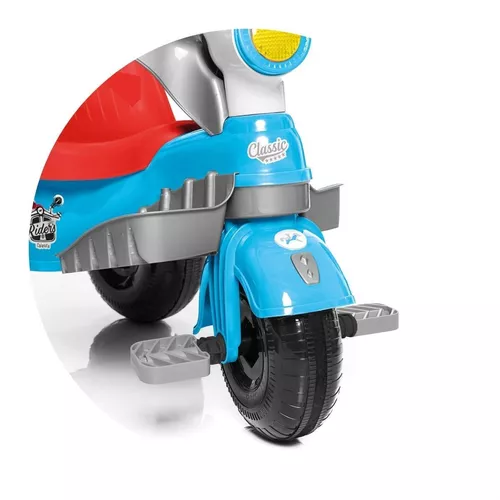 Motoca Infantil Triciclo Velocita 2 Em 1 Empurrador Pedal