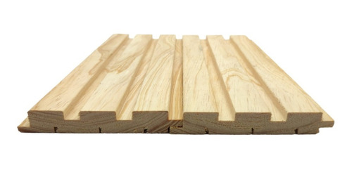 Wall Panel Madera De Pino Seco Modelo Canaima 13x2x305cm